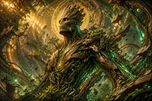 Groot Roots of Eternity Wall Art Poster | Landscape