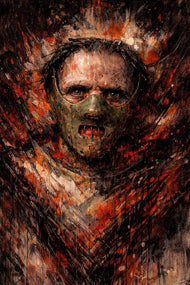 Dinner With a Monster - Hannibal Lecter Cinematic Horror Wall Art