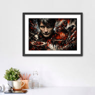 Where Taste Meets Terror - Hannibal Lecter TV Horror Wall Art