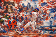 Bell Breaker - Bryce Harper Philadelphia Phillies MLB Wall Art