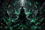 Hela Goddess of Death Wall Art Poster | Landscape
