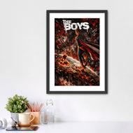 Dominion of the False God - Homelander The Boys Cinematic Wall Art