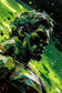 Hulk Gamma Fury Titan Wall Art Poster | Portrait