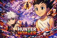 Path of the Hunters - Gon x Killua Hunter x Hunter Anime Wall Art