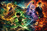 Bound by Nen - Hunter x Hunter Anime Wall Art