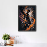Bleach Ichigo Bankai Anime Wall Art Poster | Portrait