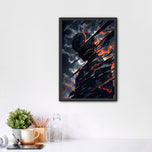 Ichigo Soul Reaper Warrior Wall Art Poster | Portrait