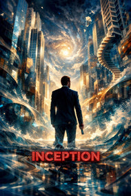 Dreamwalker - Inception Reality Bending Cinematic Wall Art