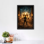 Indiana Jones Cinematic Lost Ark Wall Art Poster | Portrait