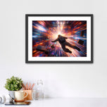 Beyond the Event Horizon - Interstellar Tesseract Cinematic Wall Art