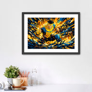 Viltrumite Awakening - Mark Grayson Invincible Abstract Wall Art