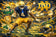 The Irish Ascension - Jeremiyah Love Notre Dame College Football Wall Art