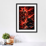 Bones of Thunder - John Jones UFC Wall Art