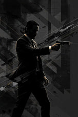 John Wick Elite Assassin Wall Art Poster | Portrait