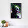 The Joker Painted in Chaotic Madness Wall Art Poster | Portrait
