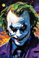 Agent of Chaos - Joker Cinematic Abstract Wall Art