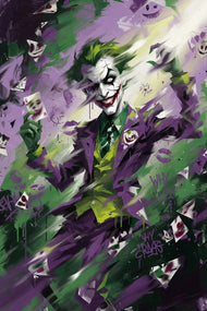 The Joker Animated Wall Art Poster | Portrait