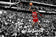 Michael Jordan Iconic Dunk Ink Style Wall Art Poster | Landscape