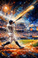 Bronx Bomb Ignition - Aaron Judge New York Yankees Homerun Wall Art