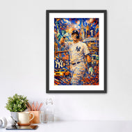 King of the Bronx - Aaron Judge New York Yankees NYC Vibrant Wall Art