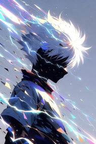 Killua Stormborn Speedster Wall Art Poster | Portrait