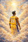 Eternal 24 - Kobe Bryant NBA Heaven Abstract Wall Art