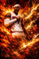 Lebron James Miami Heat NBA Wall Art Poster | Portrait