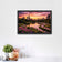 Lincoln Park Chicago Skyline Sunset Wall Art Poster | Landscape