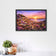 Lisbon Portugal Golden Sunset over Alfama Wall Art Poster | Landscape