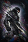 Lobo Space Marauder Wall Art Poster | Portrait