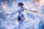 Luna Snow Winter's Radiance Wall Art Poster | Landscape