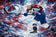 Nathan Mackinnon Colorado Avalanche NHL Wall Art Poster | Landscape