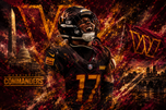 Terry McLaurin Washington Commanders DC Wall Art Poster | Landscape