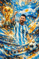 Lionel Messi Argentina World Cup Wall Art Poster | Portrait