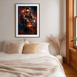 Terminator Arnold Schwarzenegger Cinematic Wall Art Poster | Portrait