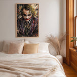 The Joker Painting Style Wall Art Poster | Portrait