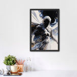 Moon Knight Abstract Wall Art Poster | Portrait