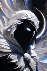 Moon Knight Cloaked Wall Art Poster | Portrait