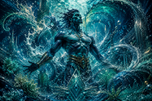 Namor Wrath of the Deep Wall Art Poster | Landscape