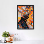 Naruto Uzumaki Abstract Anime Wall Art | Portrait