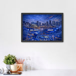 Orlando Magic NBA Skyline Wall Art | Landscape