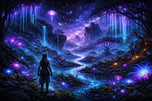 Avatar Pandora Cinematic Wall Art Poster | Landscape