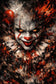 Pennywise IT Cinematic Horror Wall Art Poster | Portrait