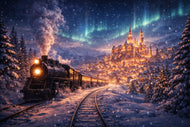 Polar Express Cinematic Wall Art Poster | Landscape