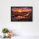 Prague Sunset Reflections on River Wall Art Poster| Landscape