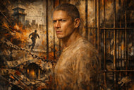 Michael Scofield Prison Break Cinematic Wall Art Poster | Landscape