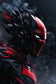 Red Hood Vigilante Wall Art Poster | Portrait