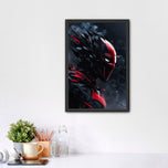 Red Hood Vigilante Wall Art Poster | Portrait