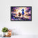 Regular Show Mordecai and Rigby Abstract Wall Art Poster | Landscape