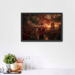 Cristiano Ronaldo Portugal World Cup Final Journey Wall Art Poster | Landscape